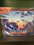 Pokemon chaos rising elite trainer Box