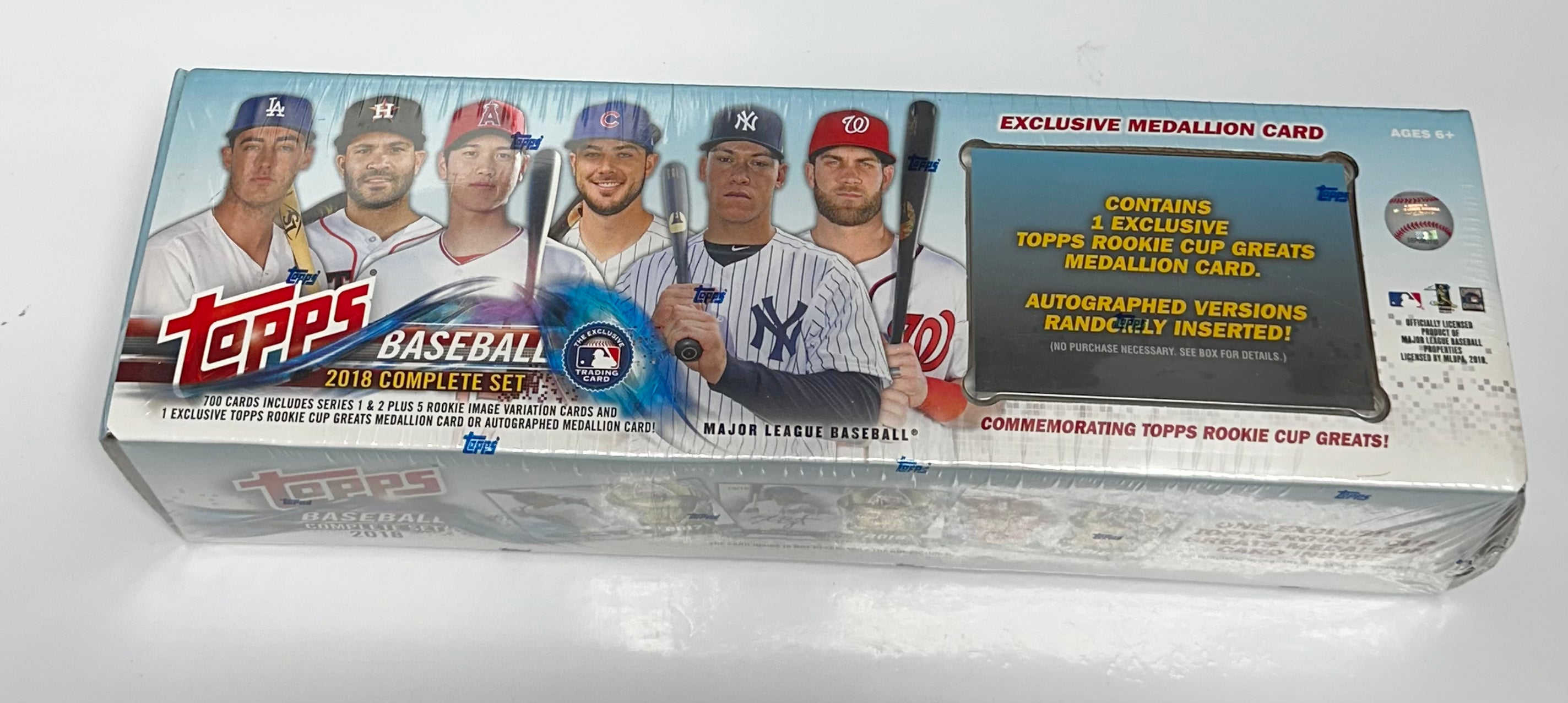 2018 Topps Baseball Complete Set Target Rookie Medallion Retail Version