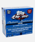 2021 Topps Chrome Platinum Anniversary Baseball Factory Blue Mega Box