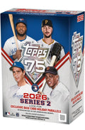 2026 TOPPS Series 2 Baseball Blaster Box - 75TH Anniversary - 72 Cards - Exclusive PARALELLS