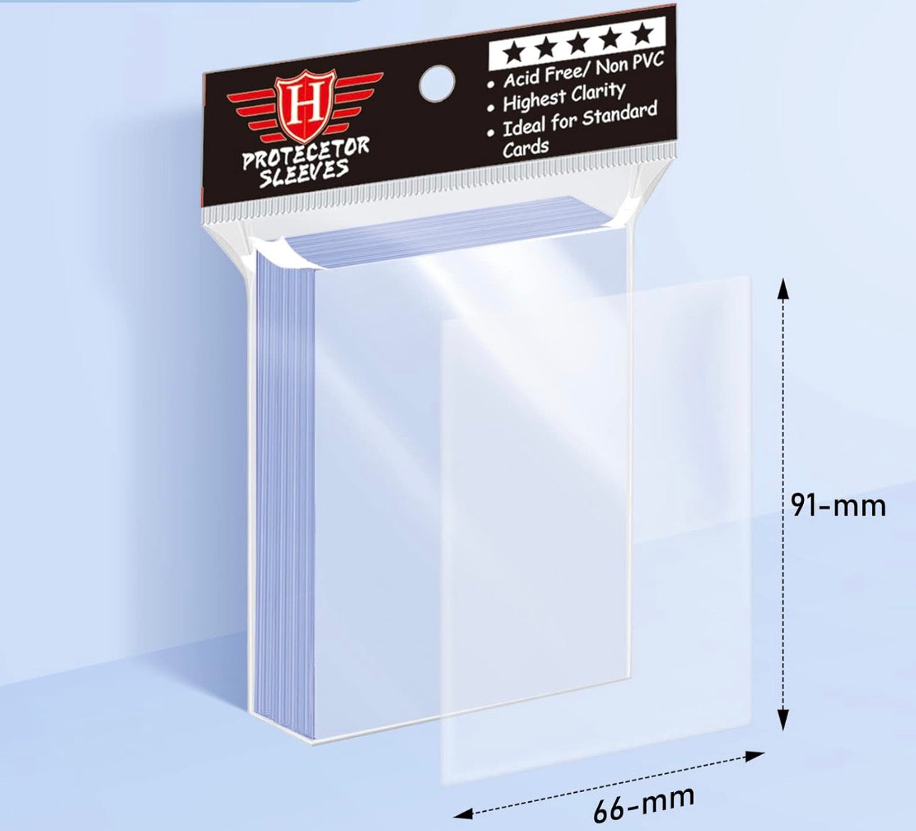 H protector penny sleeves