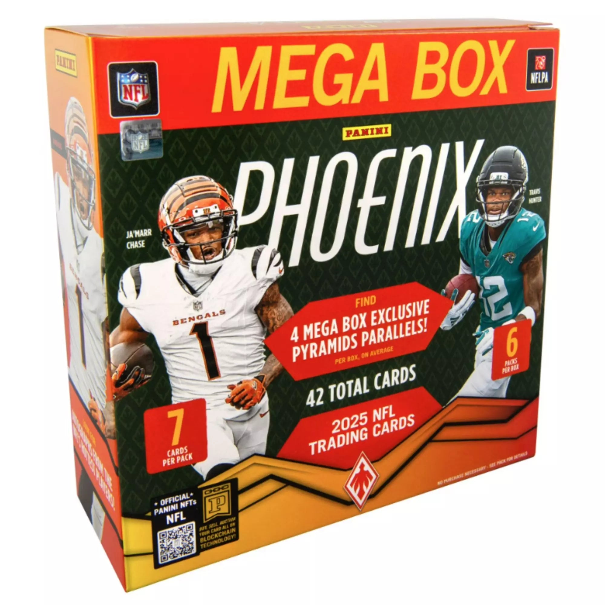 2025 Panini Phoenix NFL Trading Card Mega Box