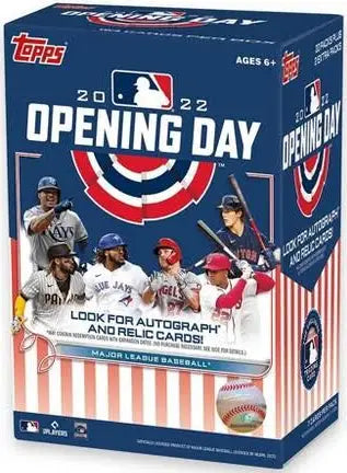2022 Topps Opening Day MLB Baseball Blaster Box 154 Cards Per Box